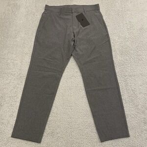 NWT Fabletics The Only Pant Mens 31x30 (Actual 32x28) Gray Classic Fit